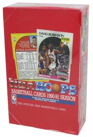 1990-91 Hoops Series 2 Basketball Factory Sealed Unopened Box