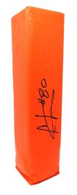 Cris Carter Signed Orange Endzone Pylon