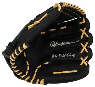 Andre Dawson Signed Franklin Pro-Flex Black Fielders Glove w/8x Gold Glove