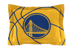 Warriors OFFICIAL NBA "Reverse Slam" Full/Queen Comforter & Sham Set