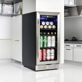 Premium Mini Beverage Refrigerator / Wine Cooler