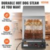 Commercial Hot Dog Steamer 2 Tier Electric Bun Warmer