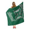 Hawaii OFFICIAL NCAA "Alumni" Silk Touch Throw Blanket; 50" x 60"