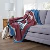 Avalanche OFFICIAL NHL Jersey Personalized Silk Touch Throw Blanket