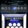 Premium Mini Beverage Refrigerator / Wine Cooler
